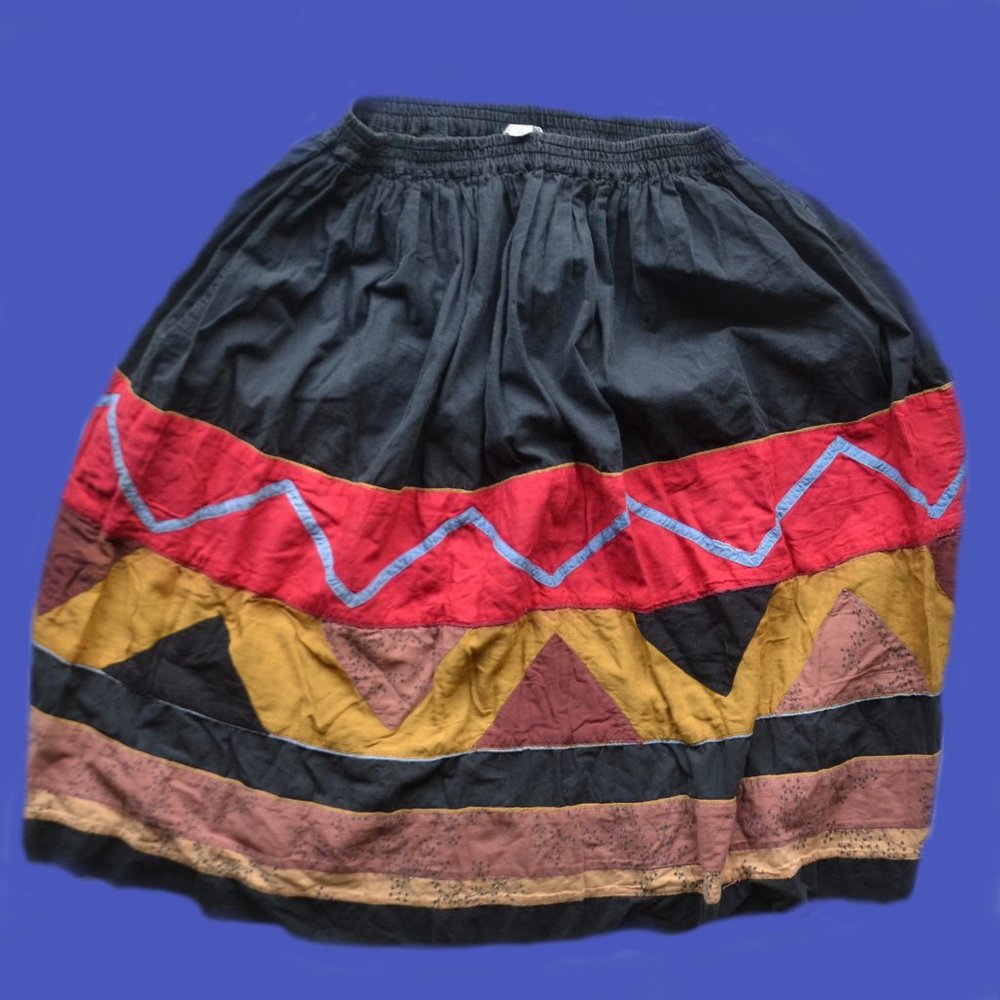 Karavan boho A-line skirt - Picture 1 of 4